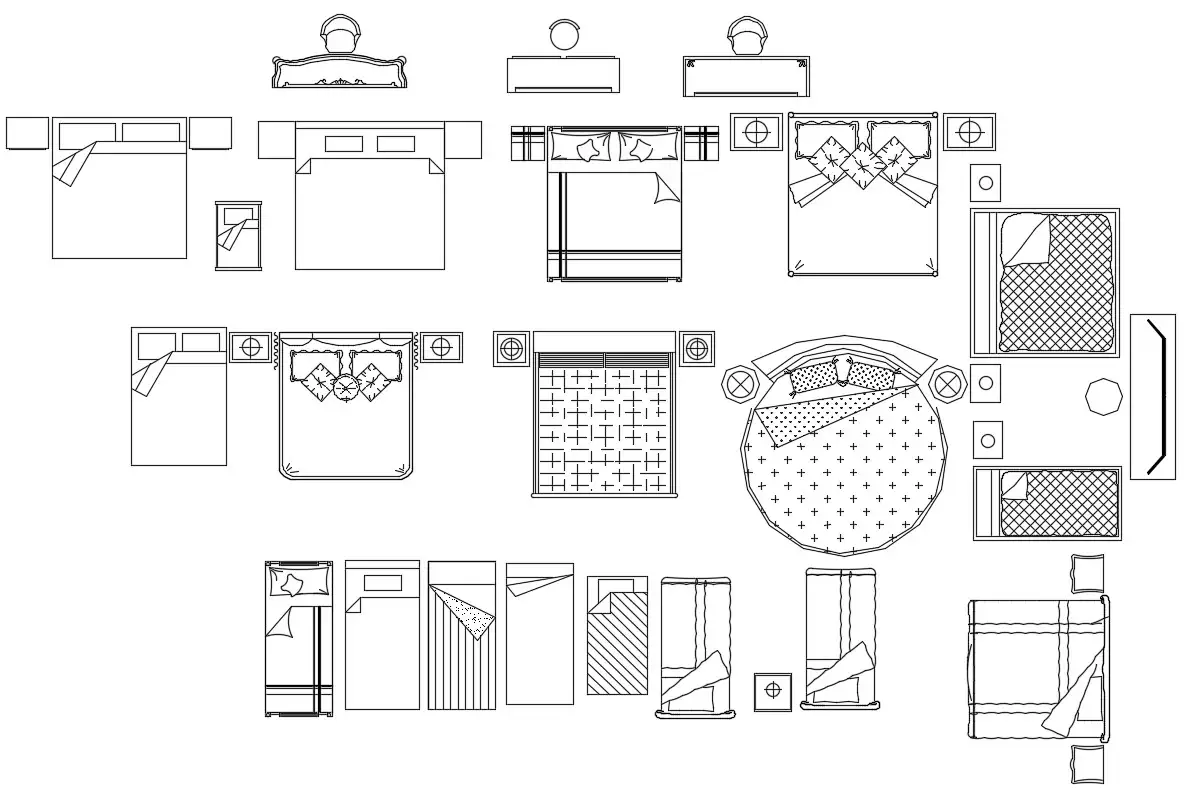 Чертежи мебели dwg - 92 фото